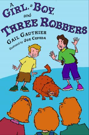 Cover of the book A Girl, A Boy, and Three Robbers by Marilyn Singer