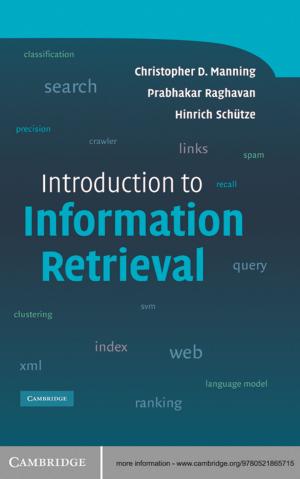 Cover of the book Introduction to Information Retrieval by R. Edward Freeman, Jeffrey S. Harrison, Andrew C. Wicks, Bidhan L. Parmar, Simone de Colle