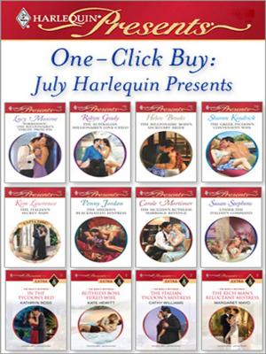 Cover of the book One-Click Buy: July Harlequin Presents by Fiona Harper, Tara Pammi, Amy Andrews, Melanie Milburne, Roz Fayrer