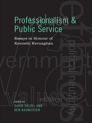 Cover of the book Professionalism and Public Service by Elizabeth Kurucz, Barry  Colbert, David Wheeler