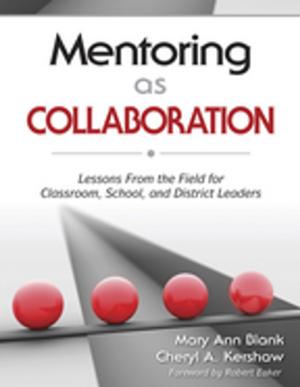 Cover of the book Mentoring as Collaboration by Catherine Scott, Dr. John N. Briere
