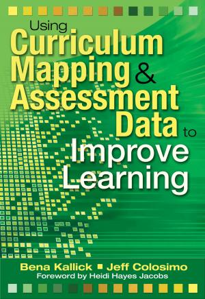 Cover of the book Using Curriculum Mapping and Assessment Data to Improve Learning by Jenny Leach, Professor Robert E Moon