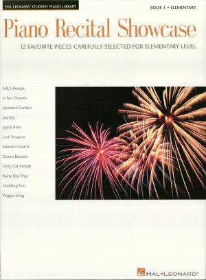 Book cover of Piano Recital Showcase - Book 1 (Songbook)