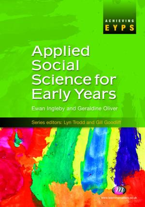 Cover of the book Applied Social Science for Early Years by Matt DeLisi