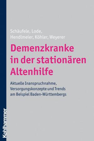 Cover of the book Demenzkranke in der stationären Altenhilfe by Peter Ehlen, Gerd Haeffner, Josef Schmidt