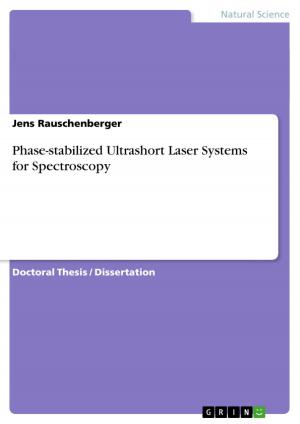 Cover of the book Phase-stabilized Ultrashort Laser Systems for Spectroscopy by Sebastian Meyer
