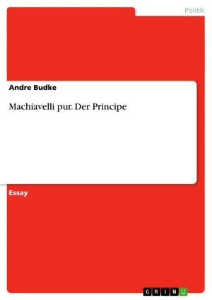 Cover of the book Machiavelli pur. Der Principe by Christian Koch