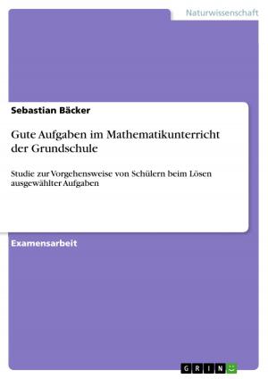 Cover of the book Gute Aufgaben im Mathematikunterricht der Grundschule by Eva Tüttelmann