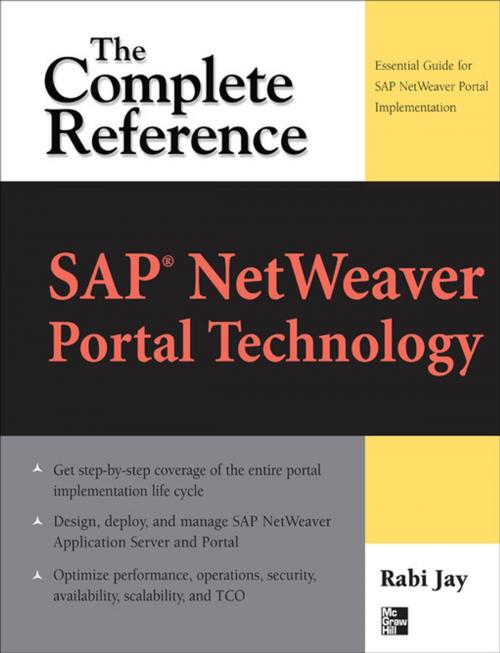 Cover of the book SAP® NetWeaver Portal Technology: The Complete Reference by Rabi Jay, McGraw-Hill Education