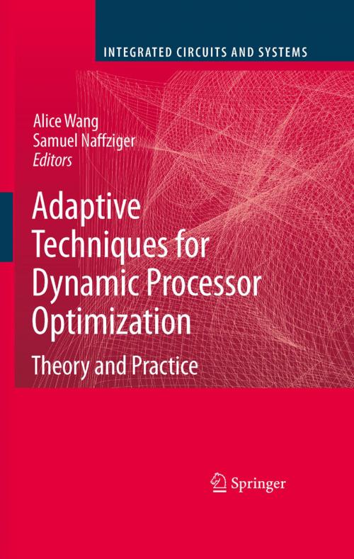 Cover of the book Adaptive Techniques for Dynamic Processor Optimization by , Springer US