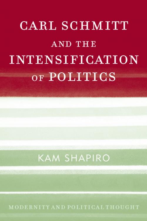 Cover of the book Carl Schmitt and the Intensification of Politics by Kam Shapiro, Rowman & Littlefield Publishers
