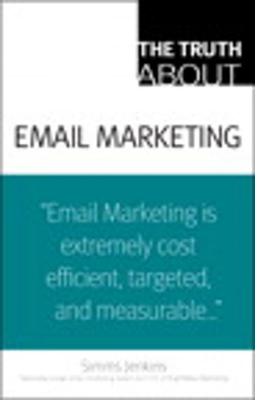 Cover of the book The Truth About Email Marketing by Simms Jenkins, Pearson Education