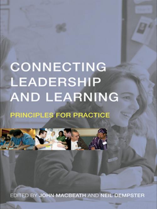 Cover of the book Connecting Leadership and Learning by , Taylor and Francis