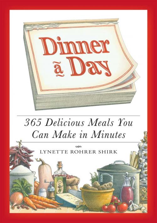 Cover of the book Dinner a Day by Lynette Rohrer Shirk, Adams Media
