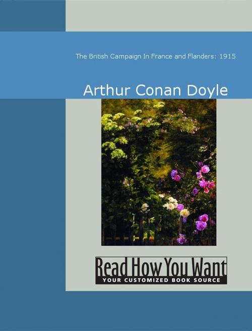 Cover of the book The British Campaign : In France And Flanders: 1915 by Arthur Conan Doyle, ReadHowYouWant