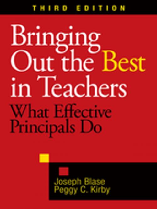Cover of the book Bringing Out the Best in Teachers by Joseph Blase, Peggy C. Kirby, SAGE Publications