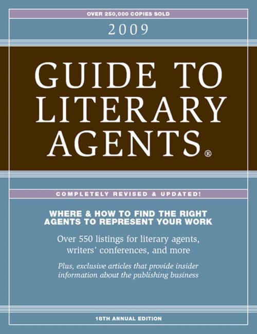 Cover of the book 2009 Guide To Literary Agents - Articles by Chuck Sambuchino, F+W Media