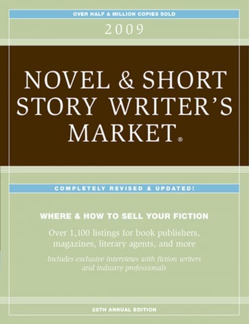 Cover of the book 2009 Novel & Short Story Writer's Market - Listings by Editors of Writers Digest Books, F+W Media