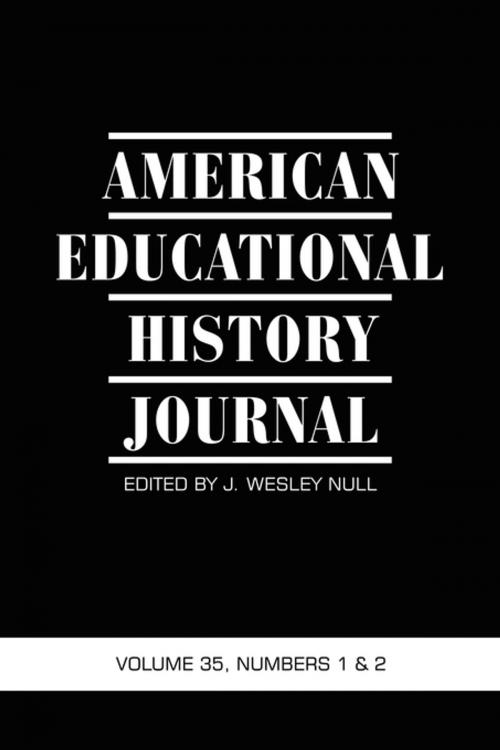 Cover of the book American Educational History Journal by , Information Age Publishing