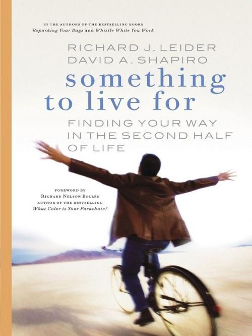 Cover of the book Something to Live For by Richard J. Leider, David Shapiro, Berrett-Koehler Publishers