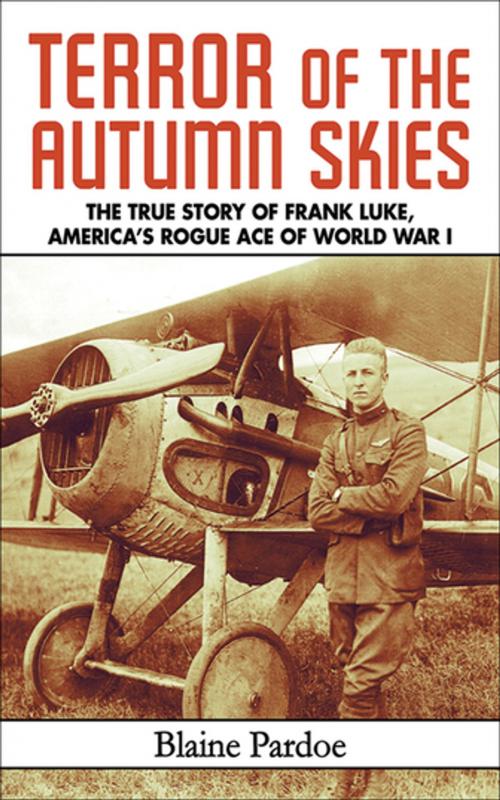 Cover of the book Terror of the Autumn Skies by Blaine Pardoe, Skyhorse Publishing