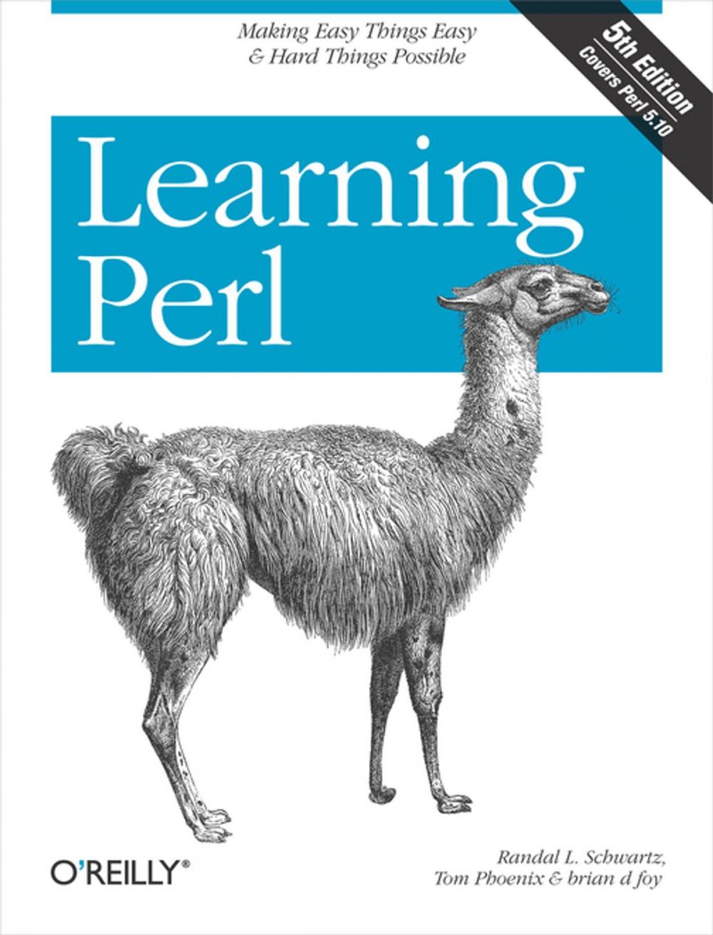 Big bigCover of Learning Perl