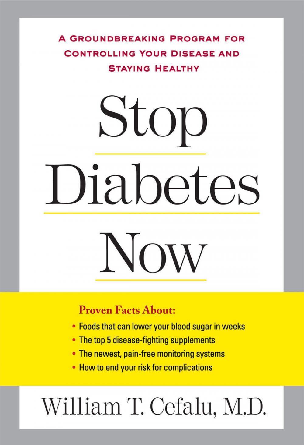 Big bigCover of Stop Diabetes Now