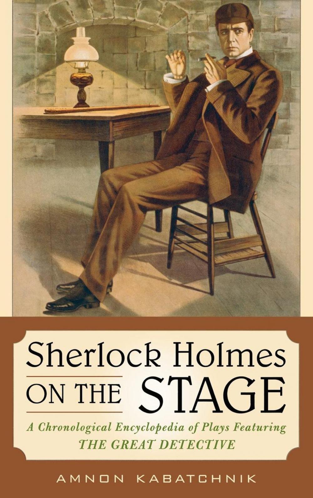 Big bigCover of Sherlock Holmes on the Stage