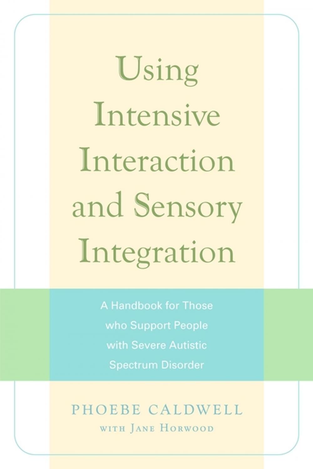 Big bigCover of Using Intensive Interaction and Sensory Integration