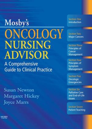 Cover of the book Mosby's Oncology Nursing Advisor by Deepak L. Bhatt, MD, MPH, FACC, FAHA, FSCAI, FESC