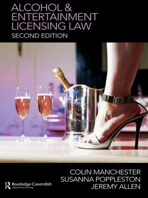 Cover of the book Alcohol and Entertainment Licensing Law by Alexander J. Means