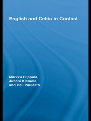 Book cover of English and Celtic in Contact