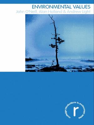 Book cover of Environmental Values
