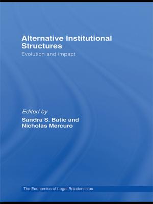 Cover of the book Alternative Institutional Structures by John Grin, Jan Rotmans, Johan Schot