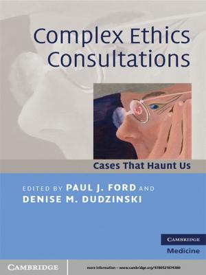 Cover of the book Complex Ethics Consultations by Alexandre G. Mitchell