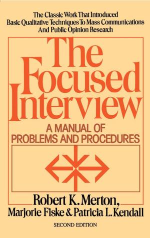 Book cover of Focused Interview