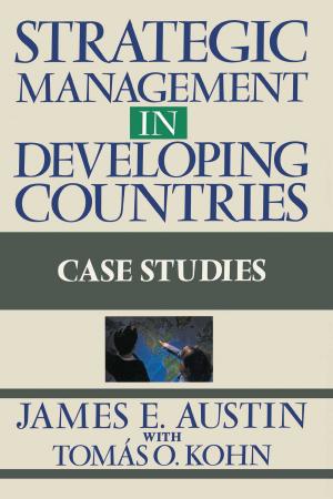 Book cover of Strategic Management In Developing Countries