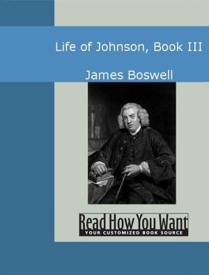 Cover of the book Life Of Johnson Book III by Frances Hodgson Burnett