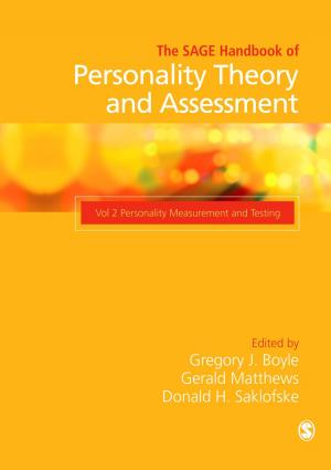 Cover of the book The SAGE Handbook of Personality Theory and Assessment by Professor John Hughes, Professor Peter J Martin, Wes Sharrock