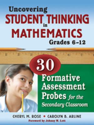 Cover of the book Uncovering Student Thinking in Mathematics, Grades 6-12 by T.W. Fendley