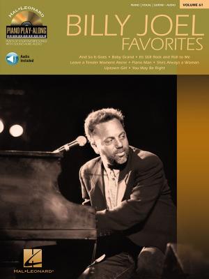 Cover of the book Billy Joel Favorites Songbook by Stephen Schwartz