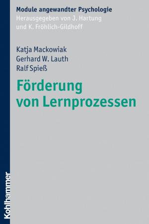 Cover of the book Förderung von Lernprozessen by Manfred Gerspach
