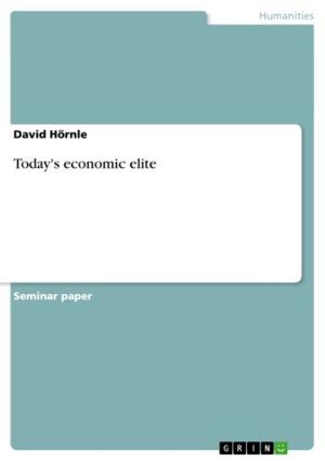 Cover of the book Today's economic elite by Simon Busch