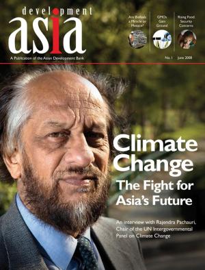 Book cover of Development Asia—Climate Change: The Fight for Asia's Future