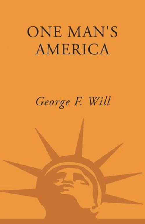 Cover of the book One Man's America by George Will, The Crown Publishing Group