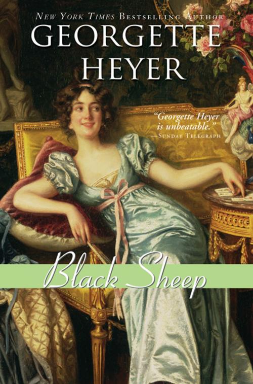 Cover of the book Black Sheep by Georgette Heyer, Sourcebooks