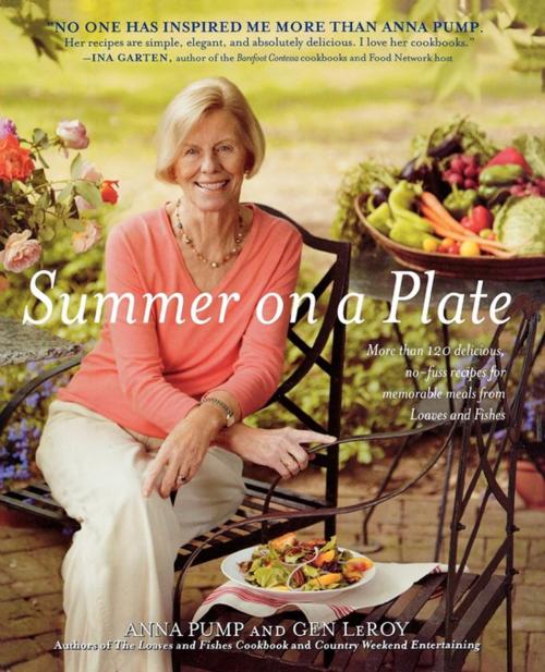 Cover of the book Summer on a Plate by Anna Pump, Gen LeRoy, Alan Richardson, Simon & Schuster