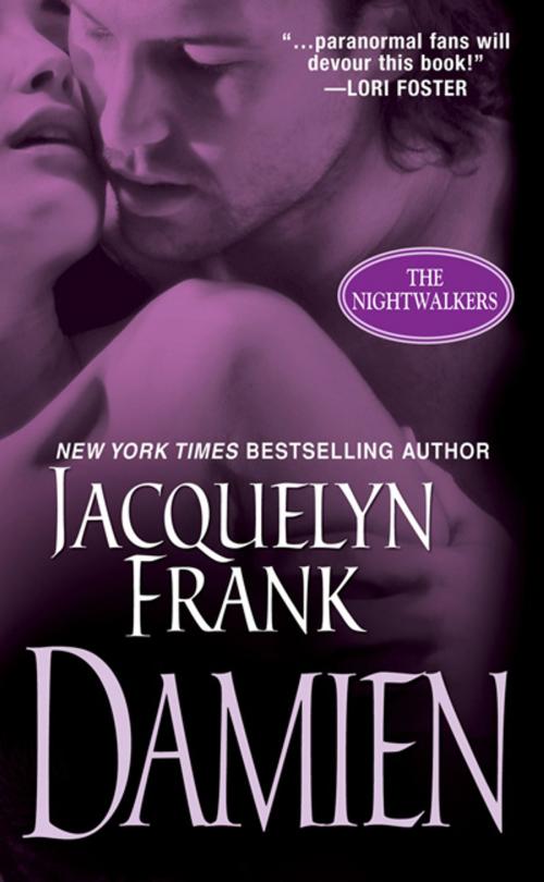 Cover of the book Damien by Jacquelyn Frank, Zebra Books