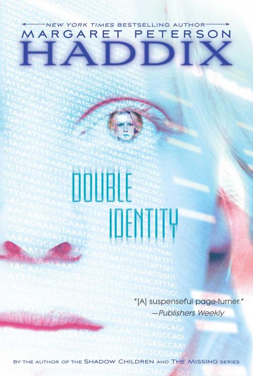 Cover of the book Double Identity by Margaret Peterson Haddix, Simon & Schuster Books for Young Readers