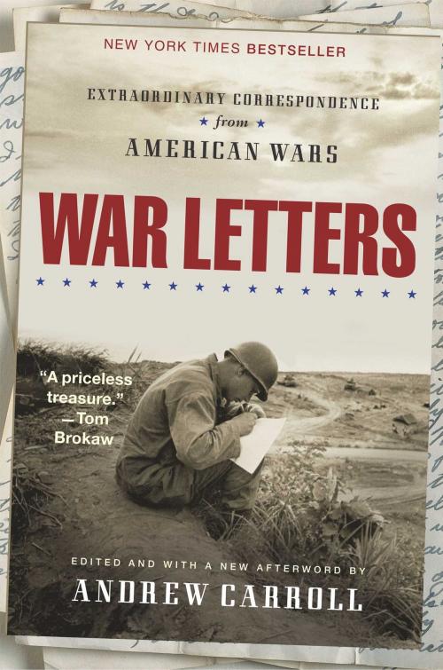 Cover of the book War Letters by Andrew Carroll, Scribner